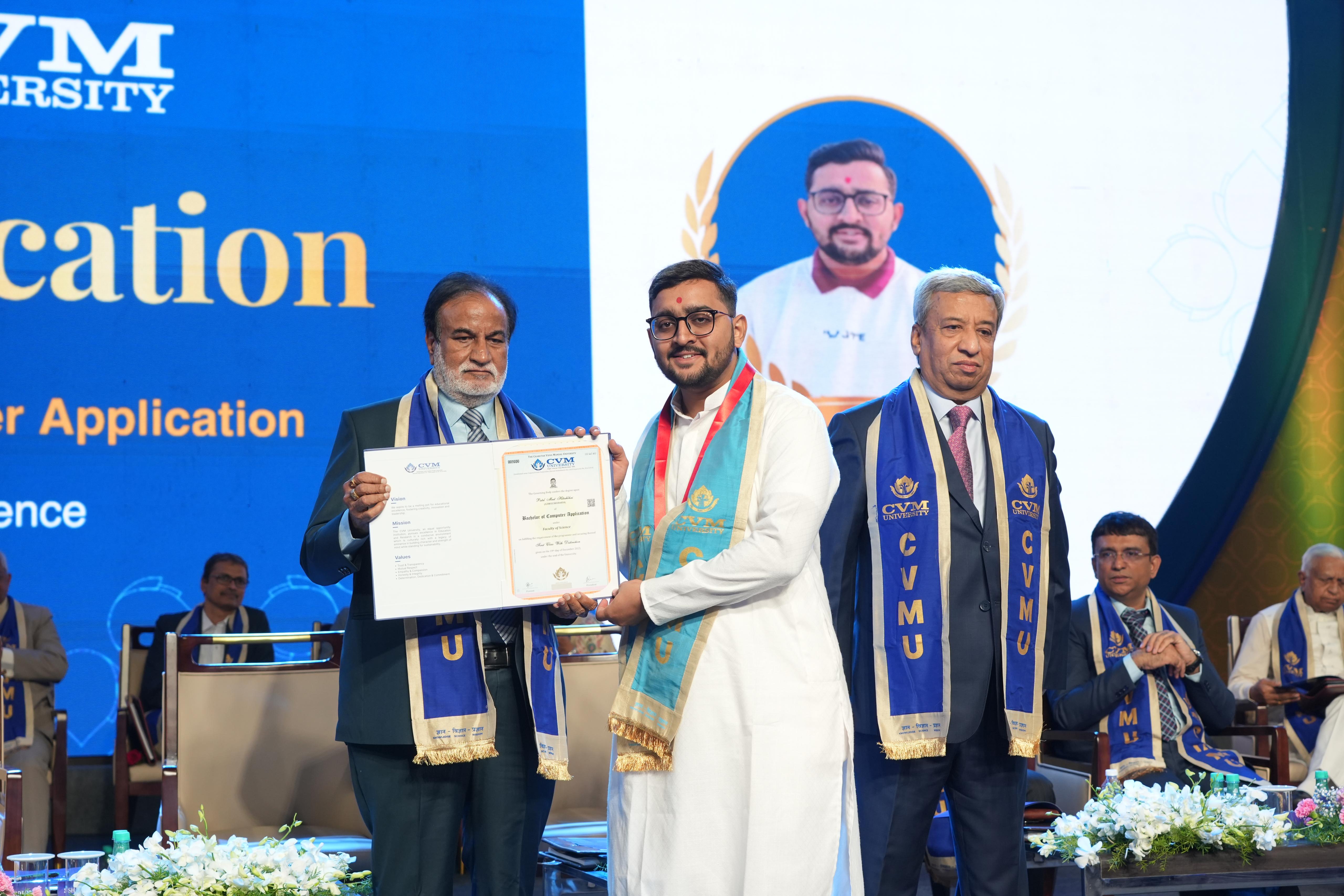Gold Medal Certificate 3