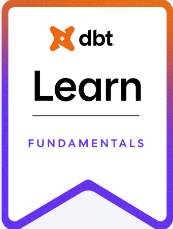 dbt Fundamentals Badge